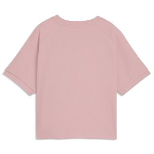 Camiseta corta rosa pálido para mujer Puma Relaxed ver 0
