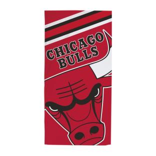 Chicago Bulls Strandtuch Rot Sport Zone 140x70cm Ansicht 0