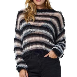Pull en Maille Noir Femme Noisy May Morgan vue 0