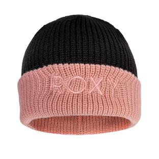 Bonnet Noir/Rose Femme Roxy Freja Beanie vue 0