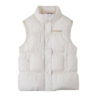 Doudoune Sans Manches Ecru Femme Converse Super Puffer vue 0