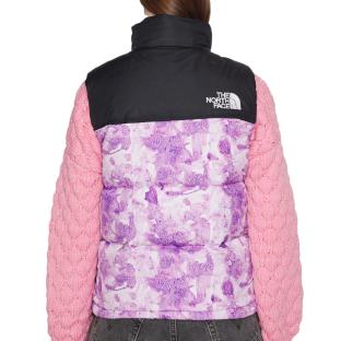 Women's Violet/White Sleeveless Down Jacket The North Face 96 Retro Photo of the Espace des Marques %store% store - view of %key%