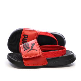 Sandales Noire/Rouge Enfant Puma Popcat 20 vue 0