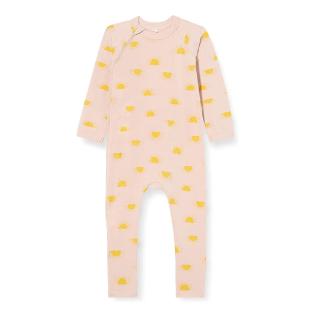 Pyjama Bébé Manches Longues Beige Fille DIM Soleil vue 0