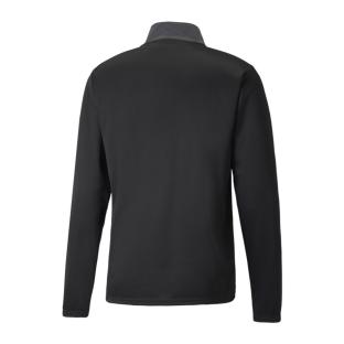 Men's Puma Indrise 1/4 Zip Sweat Top Black/Grey Photo of the Espace des Marques %store% store - view of %key%