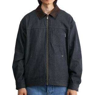Schwarze Jacke Mixed Converse Denim Shirt Ansicht 0