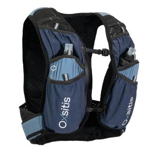 Mochila de hidratación para correr azul para adultos Gravity 10 ver 0