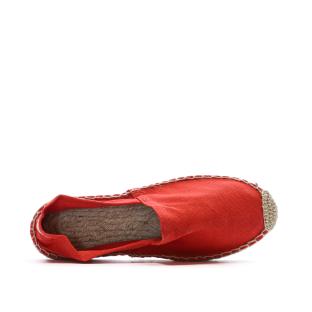 Espadrilles Rouge Femme Ushuaia Dimitrie vue 0