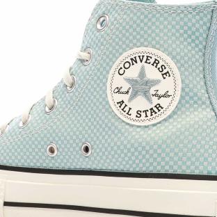 Turquoise Converse Women's Chuck Taylor All Star Lift Infinity Sneakers Photo of the Espace des Marques %store% store - view of %key%
