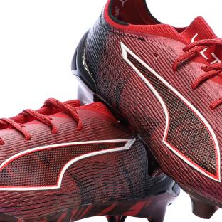 Chaussures de football Noires/Rouges Homme Puma Ultra 6 Ultimate vue 0