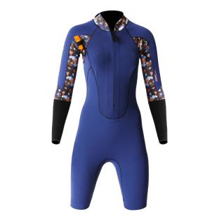 2/2-Shorty-Surfanzug Marine Unisex Ocean Step Dual Zip Ansicht 0