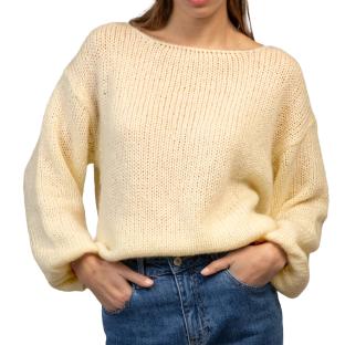 Pull Jaune Femme An'ge Jade vue 0
