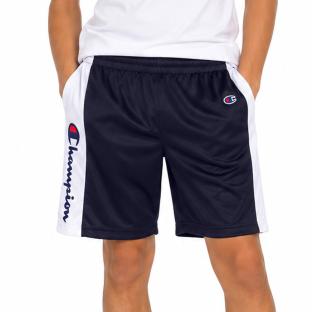 Camiseta corta azul marino/blanca para niño Champion C914SH199 ver 0