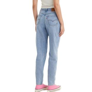 Jean Bleu Femme Levi's 80's Mom vue 0