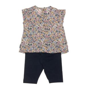 Girl's navy/white EOM Echoupa set Photo of the Espace des Marques %store% store - view of %key%