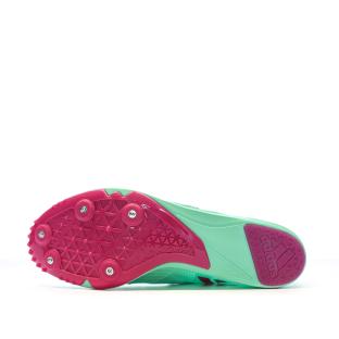 Chaussures d'Athlétisme Vertes Homme Adidas Distancestar vue 0