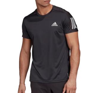 Maillot de Sport Noir Homme Adidas Own The Run Tee vue 0