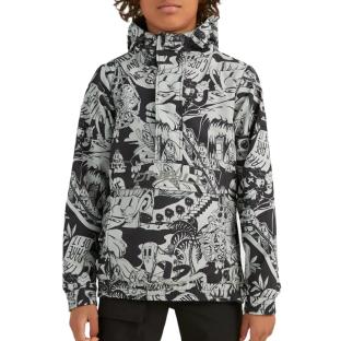 Veste Gris/Noir Garçon O'Neill Rutile Anorak vue 0