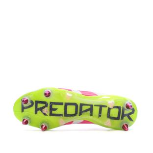Chaussures de Foot Blanc/Rose Adidas Predator Elite Ll SG vue 0
