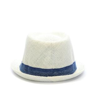 Chapeaux Blanc Fedora Via Lorenzo Trilby Ivoire vue 0