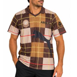 Maillot de Foot Beige/Marron Homme Puma Marscup Campagne Leveque vue 0