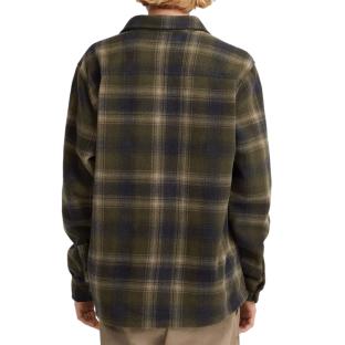 Camisa de abrigo caqui/verde estampada para hombre O'Neill Superfleece ver 0