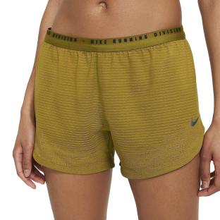 Short de sport Doré Femme Nike Run Division vue 0