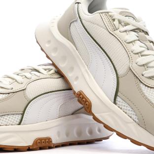 Baskets Beige/Blanc Femme Puma Wild Rider Futurism vue 0