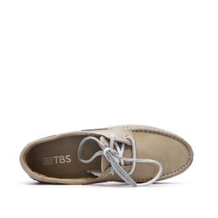Chaussures bateau Beige Femme TBS Bateau Cow Nubuck London vue 0