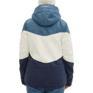 Manteau de ski Blanc/Bleu Femme O'Neill Coral vue 0