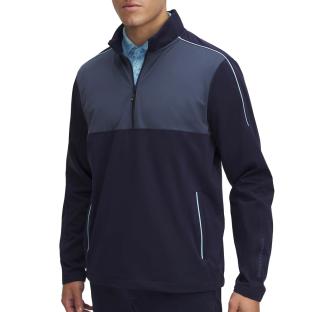 Men's navy polo shirt Under Armour Drives Photo of the Espace des Marques %store% store - view of %key%