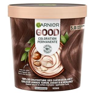 Permanente Coloration mit langer Haltbarkeit Coffe Brown Good Garnier 5.0 Ansicht 0