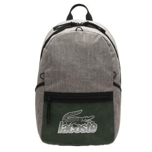 Lacoste Men's Grey/Green Backpack NH4144NZ Photo of the Espace des Marques %store% store - view of %key%