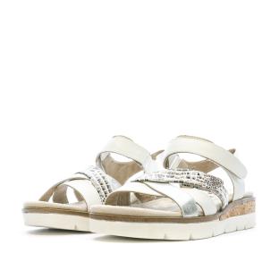 Sandales Blanches Femme RELIFEJubroie vue 0