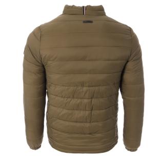 Doudoune Bordeaux/Verte Homme Geographical Norway California vue 0
