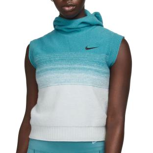 Pull Sans Manche Bleu Femme Nike Vest vue 0