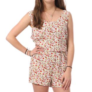 Combishort Blanche à Motifs Femme Vero Moda Easy vue 0