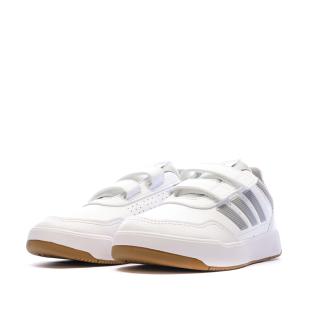 Baskets Blanc/Gris Enfant Adidas Tensaur KJ9771 vue 0