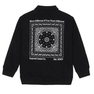 Sweatshirt Schwarz Jungen Kaporal Osmos Ansicht 0