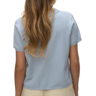 Vero Moda Lenny Women’s Blue Polo Shirt Photo of the Espace des Marques %store% store - view of %key%