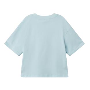 T-shirt Bleu Garçon Name it Jopo vue 0