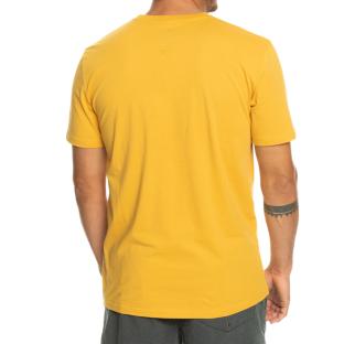 Gelbes Herren-T-Shirt von Quiksilver „Flockup“ Ansicht 0