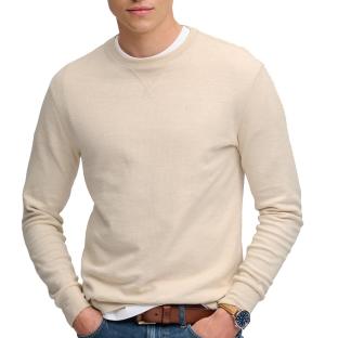Pull Beige Homme Superdry Classic vue 0