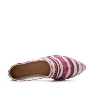 Beige/Purple Espadrilles for Women – Pare Gabia Aduna Photo of the Espace des Marques %store% store - view of %key%