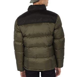 Khaki Daunenjacke Mann Schott Utah Ansicht 0