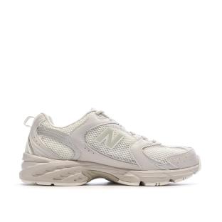New Balance 530 Baskets Ecru Mixte vue 0