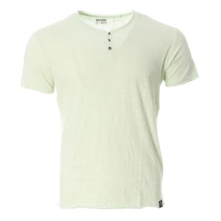 T-shirt Vert Homme Paname Brothers TAZIO vue 0