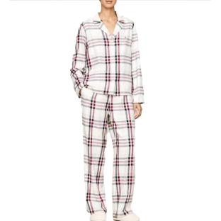Tommy Hilfiger Heritage Women’s White Checked Pyjamas Photo of the Espace des Marques %store% store - view of %key%