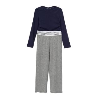 Girl's navy/grey Calvin Klein Jeans Peacoat pyjamas Photo of the Espace des Marques %store% store - view of %key%