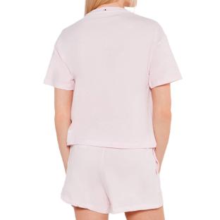 Women's pink pyjamas Tommy Hilfiger Jersey Photo of the Espace des Marques %store% store - view of %key%